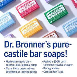 Dr. Bronner's - Pure-Castile Bar Soap (Baby Unscented, 5 ounce) - Made with Organic Oils, For Face, Body and Hair, Gentle for Sensitive Skin and Babie - Image 4