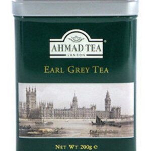 AHMAD TEA LONDON Earl Grey Tea 200 g (7 oz) Tin - Image 1