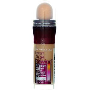 Maybelline Instant Age Rewind Eraser Foundation - Creamy Natural - 2 Pack - Image 1