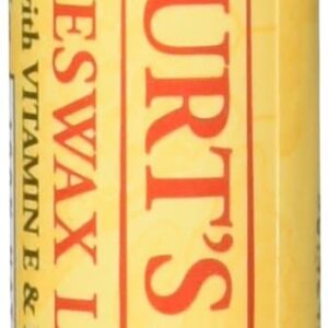 Burt's Bees Beeswax Lip Balm with Vitamin E & Peppermint 0.15 oz (Pack of 10) - Image 1