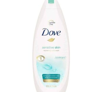 Dove Sensitive Skin Nourishing Body Wash, 12 Fluid Ounce (Pack of 3)