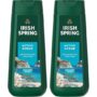Irish Spring Body Wash Active Scrub Moisturizing Face Exfoliating Gel 20 Fl Oz (Pack of 2)