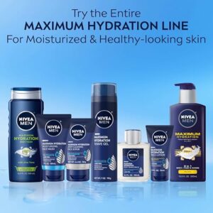 NIVEA MEN Maximum Hydration Face Lotion with Broad Spectrum SPF 15 Sunscreen, Lightweight Moisturizer Protects and Moisturizes, 4 Pack of 2.5 Fl Oz Tu - Image 14