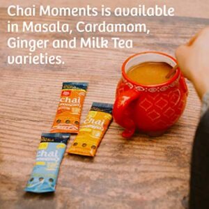 Tea India Chai Moments Masala Chai Tea Instant Latte Mix Flavorful Blend Of Premium Black Tea & Natural Ingredients Traditional Indian Caffeinated Tea - Image 5