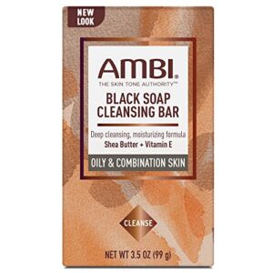 Ambi Skincare Black Soap with Shea Butter, 3.5 Oz (Pack of 6) - Image 9