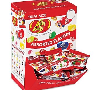 Jelly Belly Jelly Beans, 20 Flavors, .35-oz Trial Size Packs, 80 Count