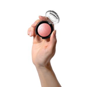 Palladio Baked Blush, Highly Pigmented Shimmery Formula, Easy to Blend and Highly Buildable, Apply Dry for a Natural Glow or Wet for a Dramatic Lumino - Image 5