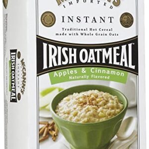 McCann's Instant Irish Oatmeal - Apple Cinnamon - 12.3 oz - 10 ct - Image 1