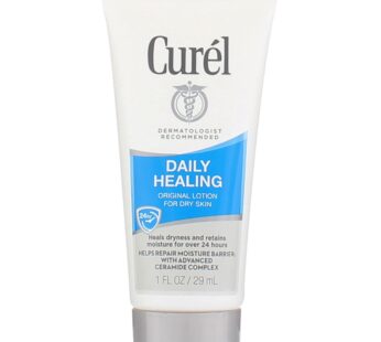 Curel Daily Healing Original Lotion | 1 Ounce Travel Size | (Pack of 4)