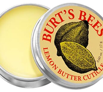 Burt’s Bees 100% Natural Lemon Butter Cuticle Cream – 0.6 Ounce Tin
