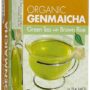 Eden Organic Green Tea with Brown Rice, Traditional Genmaicha, Tea Bags, (1.01 OZ) 16 ct Boxes