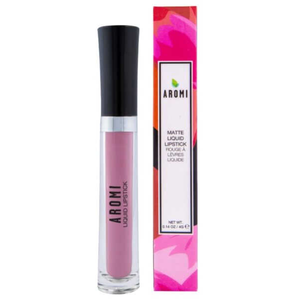 Aromi Matte Liquid Lipstick | Light, Baby Pink Lip Color with Blue Undertones, Long-lasting, Vegan, Cruelty-free, Smudge Proof, Waterproof (Ballet Sli - Image 8