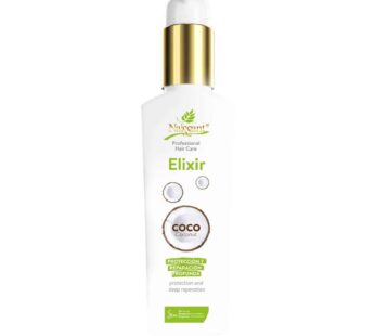naissant Coconut Oil Hair Treatment | Frizz Control, Heat Protection, UV Protection for Color Treated and Natural Hair | Nourishes, Repairs, and Softe