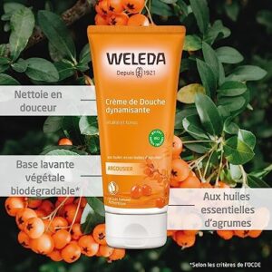 Weleda Hydrating Sea Buckthorn Body Wash, 6.8 Fluid Ounce, Gentle Plant Rich Cleanser with Sea Buckthorn and Sesame Oils - Image 2