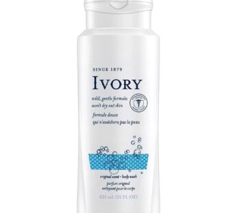 Ivory Original Scent Body Wash, 21 Fl Oz (Pack of 6)