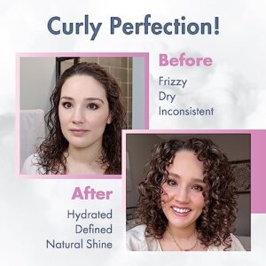 MopTop Curl Custard Gel for Fine, Thick, Wavy & Kinky-Coily Hair - Anti Frizz Moisturizer, Curl Definer & Lightweight Activator with Aloe, Great for D - Image 7