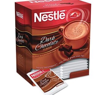Nestl?? Hot Cocoa Mix, Dark Chocolate, 0.71 Oz, 50/box