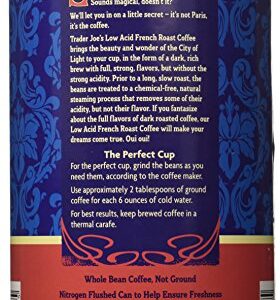 Trader Joe's Low Acid French Roast Coffee - 13 Oz. (Dark Roast, Whole Bean) - Image 2