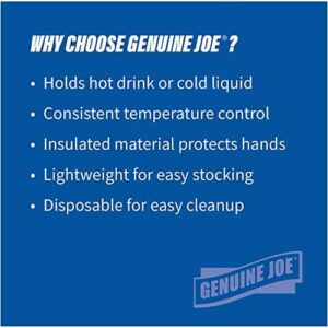 Genuine Joe - GJO58550 Hot/Cold Foam Cups, 8 oz - Image 6