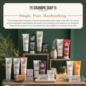 The Grandpa Soap Company Shampoo - Purifying With Rosemary and Lemongrass Oils, Leaves Scalp and Hair Feeling Clean and Fresh, All Hair Types, Vegan, - Image 7