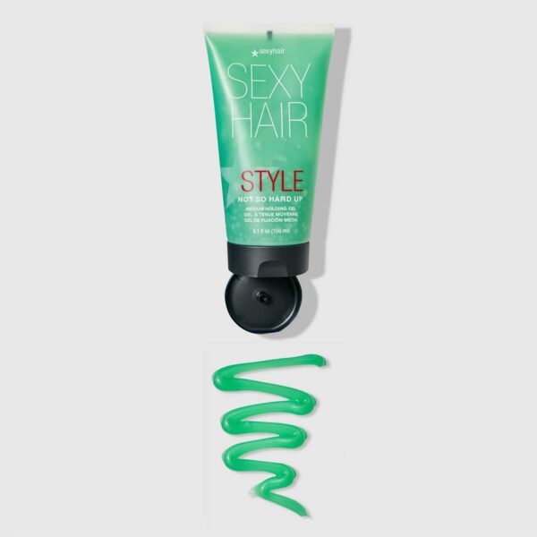 SexyHair Style Not So Hard Up Medium Holding Gel, 5.1 Oz | Flexible Formula | Allows for Re-Styling | All Hair Types - Image 4