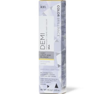 Ion Intensive Shine 9NA Very Light Ash Blonde Demi Permanent Creme Hair Color 9NA Very Light Ash Blonde
