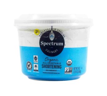 Spectrum Naturals Organic All Vegetable Shortening, 24 Ounce (Pack of 4)