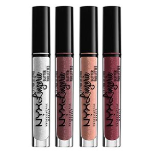 NYX PROFESSIONAL MAKEUP Lip Lingerie Gloss - Honeymoon, Mauve Pink - Image 7