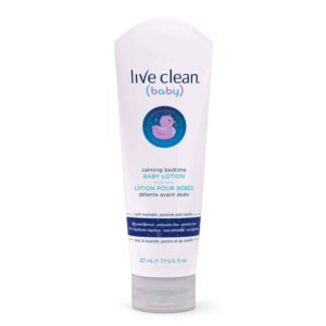 Live Clean Baby Lotion, Calming Bedtime, 7.7 Oz - Image 1