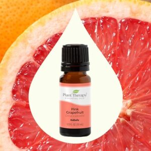 Plant Therapy Pink Grapefruit Essential Oil 10 mL (1/3 oz) 100% Pure, Undiluted, Natural Aromatherapy, Therapeutic Grade - Image 3