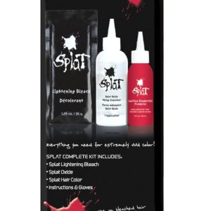 Splat | Luscious Raspberries | Original Complete Kit | Semi-Permanent Hair Dye | Vegan & Cruelty-Free - Image 3