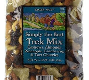 Trader Joe’s Simply the Best Trek Mix with Cashews, Almonds, Pineapple, Cranberries, and Tart Cherries, 1 lb oz