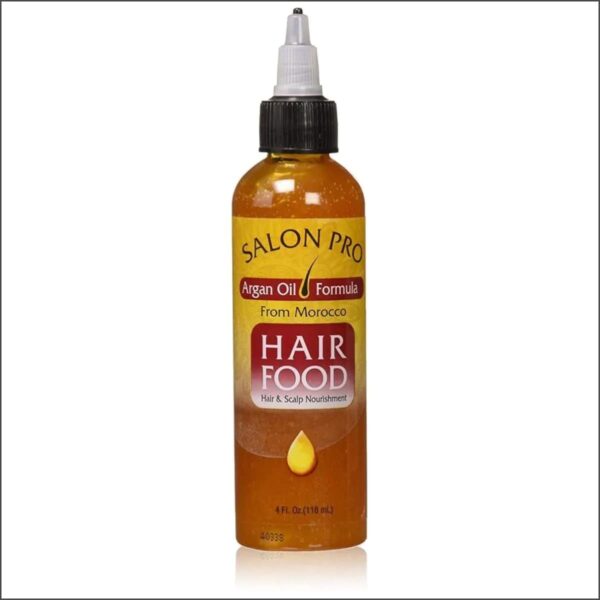 Salon Pro Hair Food, Coconut Oil With Almond & Olive Oil, 4 Ounce - Image 2