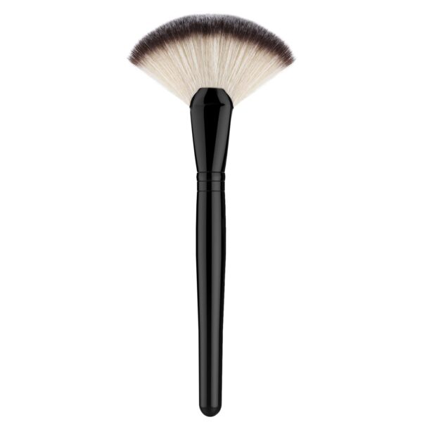 Fan Makeup Brush, Luxspire Professional Highlighting Make Up Brush Blush Bronzer Cheekbones Brush, Single Large Soft & Dense Face Blush Powder Foundat