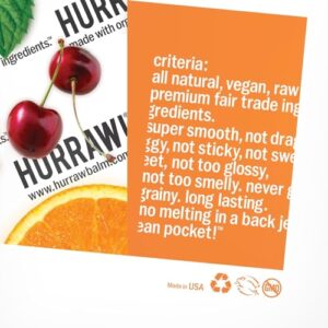 Hurraw! Chai Spice Lip Balm: Organic, Certified Vegan, Cruelty and Gluten Free. Non-GMO, 100% Natural Ingredients. Bee, Shea, Soy and Palm Free. Made - Image 8