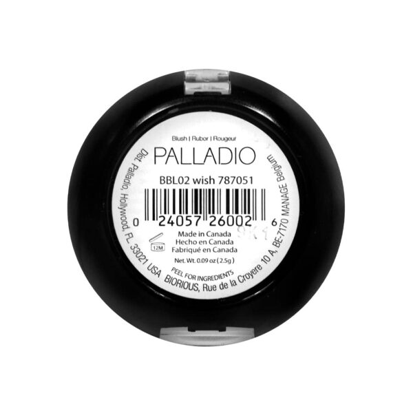 Palladio Baked Blush, Highly Pigmented Shimmery Formula, Easy to Blend and Highly Buildable, Apply Dry for a Natural Glow or Wet for a Dramatic Lumino - Image 3