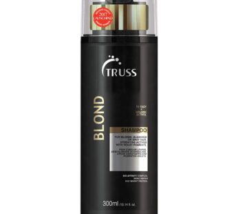 TRUSS Blond Shampoo – Toning & Color Protect Shampoo with Frizz Control – Violet Pigmented Blonde Shampoo that Controls Brassy and Yellow + Orange Ton