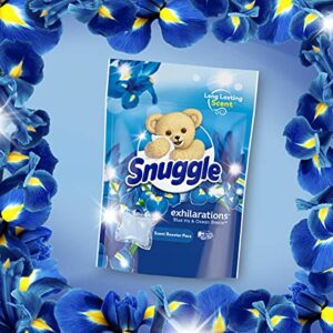 Snuggle Exhilarations In Wash Laundry Scent Booster Pacs, Blue Iris & Ocean Breeze, 56 Count - Image 4