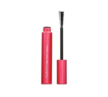 Almay Mega Volume Mascara, Blackest Black, Ophthalmologist Tested, -Fragrance Free, Hypoallergenic, 0.34 oz