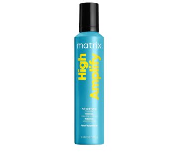 Matrix High Amplify Foam Volumizer Full Bodifying Mousse | Lightweight Lasting Volume | For Fine, Limp Hair | Conditioning Shine | Adds Thickness | Sa