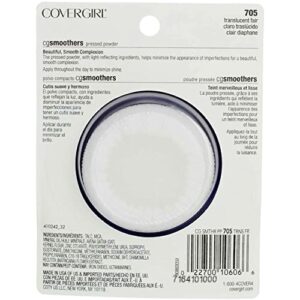 COVERGIRL Smoothers Pressed Powder, Translucent Fair .32 oz (9.3 g) (Packaging may vary) - Image 3