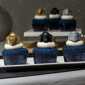 DecoPac Star Wars Darth Vader, R2-D2, C-3PO Cupcake Rings (24 Count) - Image 3