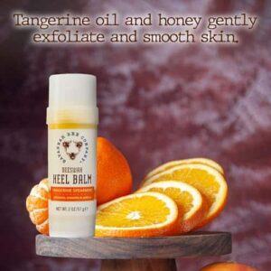 Savannah Bee Company Beeswax Heel Balm - Foot Balm for Cracked Heels with Tangerine Fragrance - Image 2