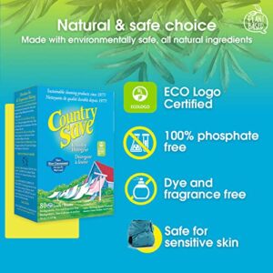 Country Save Laundry Detergent Powder Natural - HE Natural Powdered Laundry Detergent Clear & Free of Chemicals - Sensitive Washing Eco HE Laundry Det - Image 4