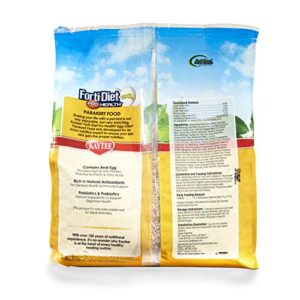 Kaytee Forti-Diet Egg-Cite Parakeet Pet Bird Food, 5 Pound - Image 2