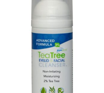 Eye Eco Advanced Tea Tree Eyelid and Facial Cleanser – Non-Irritating Eyelash & Eyelid Cleanser, Removes Debris & Irritations ? Soothing Formula Made