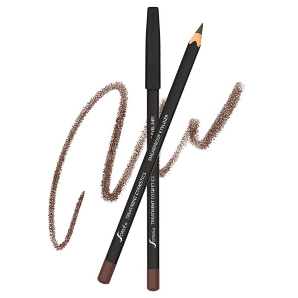 Sorme' Treatment Cosmetics Smear-Proof Eyeliner, Brown