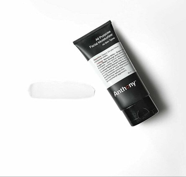 Anthony All-Purpose Facial Moisturizer ? Men?s Hydrating Lotion for Dry Skin ? Lightweight, Non-Comedogenic, Anti-Aging Formula ? 3 Fl Oz - Image 6