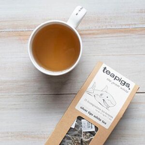 Teapigs Silver Tips White Tea Bags Made With Whole Leaves (1 Pack of 15 Tea bags) - Image 2