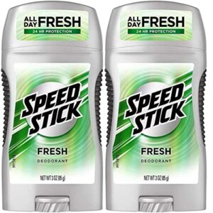 Speed Stick Deodorant, Fresh, 3 Ounce (Pack of 2) - Image 1